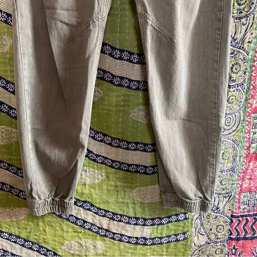 rag & bone Olive Drab Engineered Cotton Boho Jogger Pants Size 27 Best Seller - Picture 6 of 16
